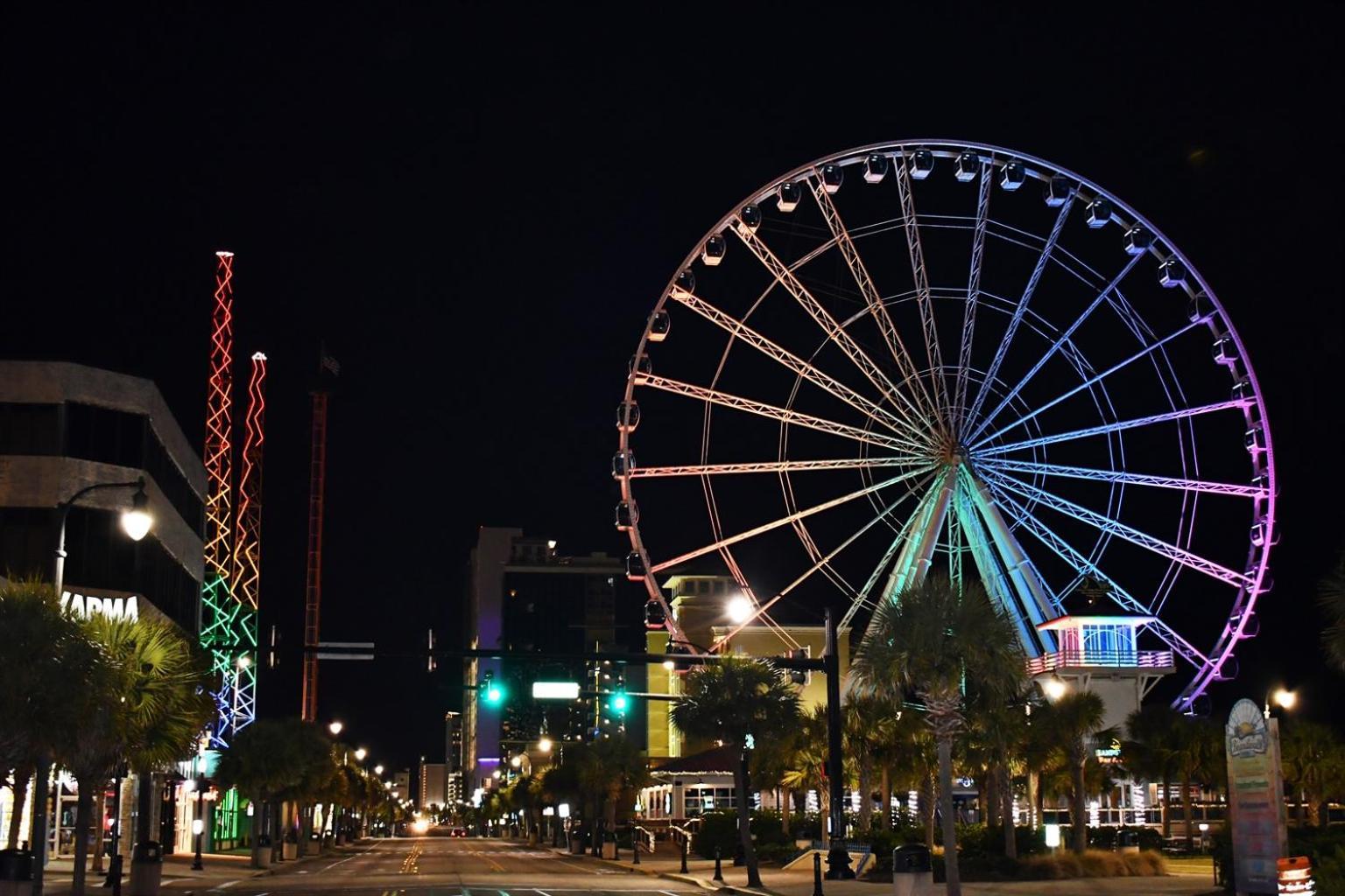 Stunning Ocean Front Views Steps To Boardwalkpier Lägenhet Myrtle Beach Exteriör bild