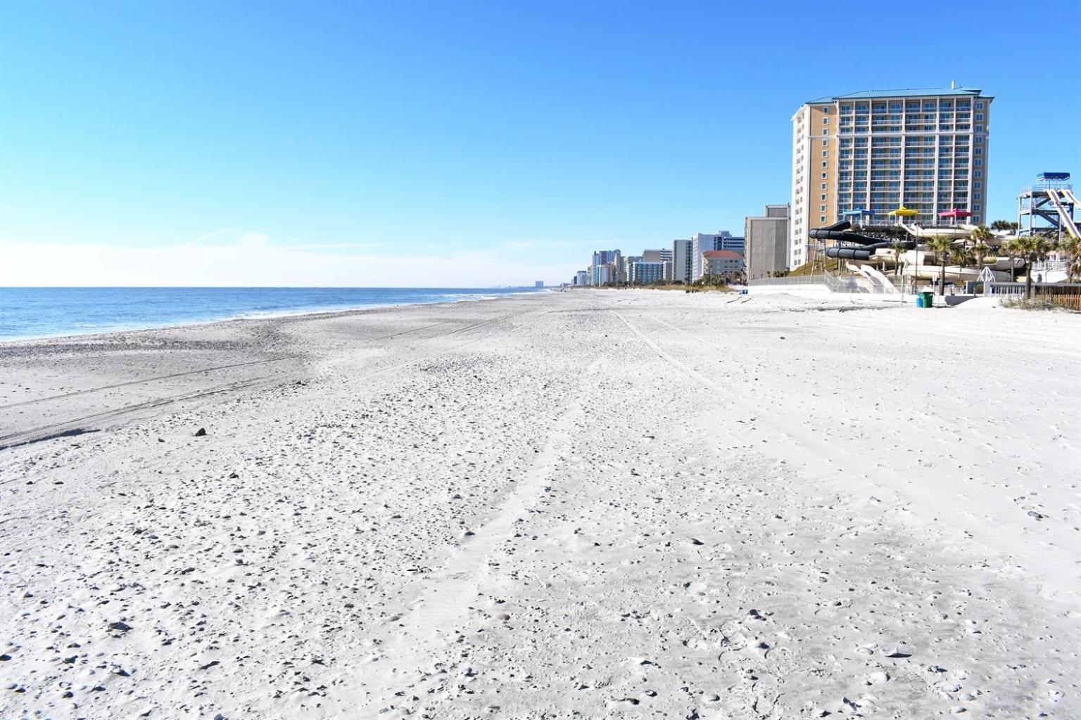 Stunning Ocean Front Views Steps To Boardwalkpier Lägenhet Myrtle Beach Exteriör bild