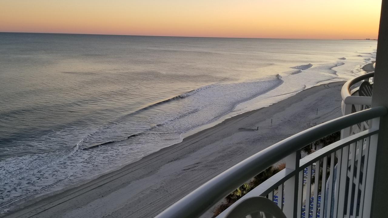 Stunning Ocean Front Views Steps To Boardwalkpier Lägenhet Myrtle Beach Exteriör bild